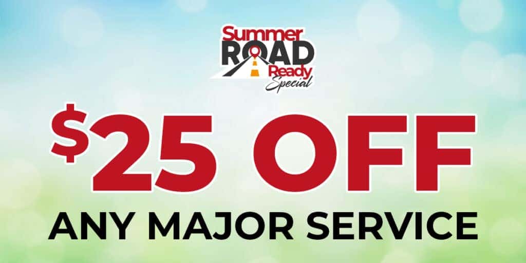 Summer Road Ready Special — Stay Safe & Save Big! Get your vehicle summer-ready with our exclusive promotion!