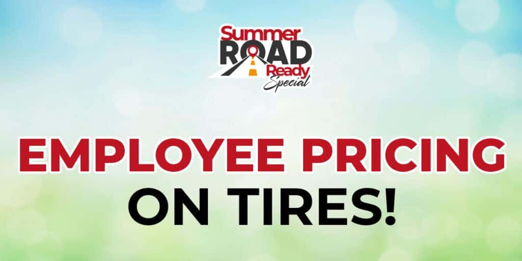 Employee Pricing on Tires Now is a great time to buy tires at Capital GMC Buick in Edmonton!