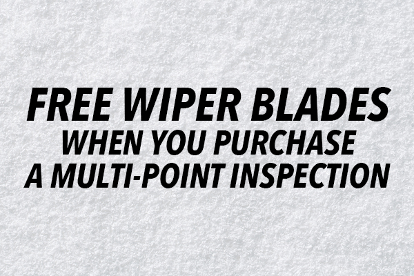 Winter Headquarters – Free Wiper Blades with Purchase of Multi – Point Inspection